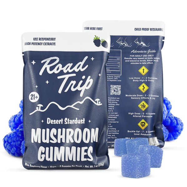 Road Trip Mushroom Gummies: A Natural Way to Elevate Your Journey