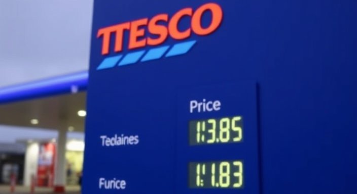 tesco fuel prices today